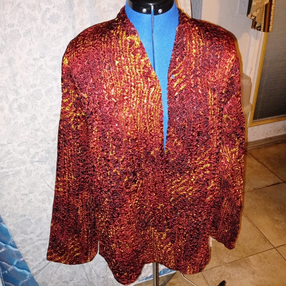 Coldwater creek. Sweater jacket